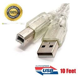 Premium USB Cable Cord For Ricoh Aficio Gx E3300N Color Inkjet Printer