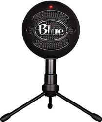 Blue Snowball Ice Condenser Microphone Cardioid - Black