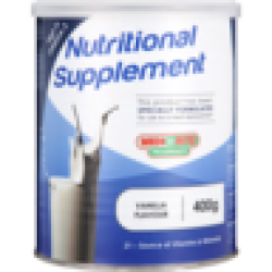 Vanilla Nutritional Supplement 400G