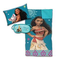Jay Franco Disney Moana Flower Power Full Sheet Set - Super Soft And Cozy Kids Bedding Features Heihei & Pua - Fade Resistant Polyester Microfiber She