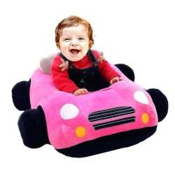 Plush Car Baby Seat - Girl