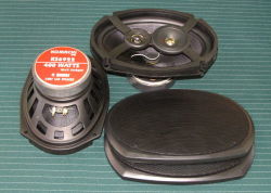 Komachi 6 X 9" Kevlar 3-way Car Speaker Set -- Shipping By Courier