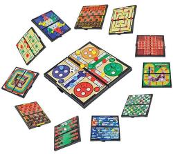 Magnetic Travel Board Games-road Trip Entertainment Checkers Chess Chinese Checkers Tic Tac Toe Backgammon Snakes And Ladders Solitaire Nine Mens Morris Auto Racing Ludo