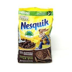 Nestle Nesquik Chocolate Breakfast Cereal Imported From Europe 500G 17.64OZ