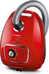 Bosch Series 4 Pro Animal Bagged Vacuum Cleaner Red