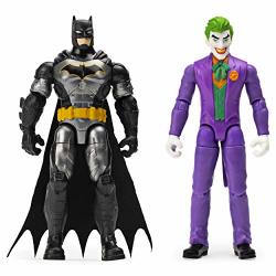 Batman 4-INCH And The Joker Action Figures With 6 Mystery Accessories