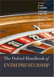 The Oxford Handbook of Entrepreneurship Oxford Handbooks in Business & Management