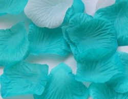 100 Silky Rose Petals - Table Confetti