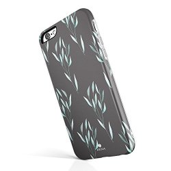 Iphone 6 6S Case For Girls Akna Get-it-now Collection High Impact Flexible Silicon Case For Both Iphone 6 & Iphone 6S Angel Blue Leaves 524-U.S