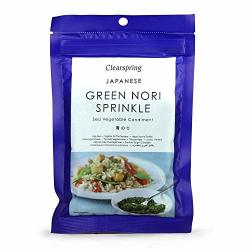 Clearspring - Japanese Green Nori Sprinkle - Sea Vegetable Condiment - 20G