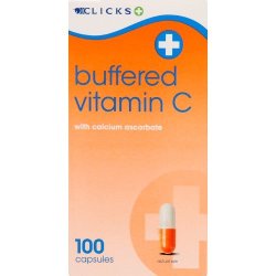 Clicks Buffered Vitamin C 100 Capsules