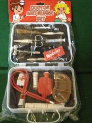 Vintage - Doctor And Nurse Set - Made In Hong Kong Never Opened
