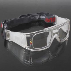 Wrap Goggles Sports Glasses Eyewear For Basketball Soccer Game Grey