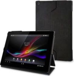 Muvit Flip Stand Case For Xperia Z Tab - Black