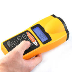 Handheld Ultrasonic Infrared Meter Laser Infrared Ray Distance Tester