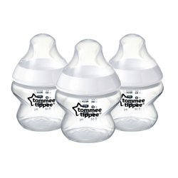 Tommee Tippee - Ctn 3 Milk Storage Bottles - Transparent