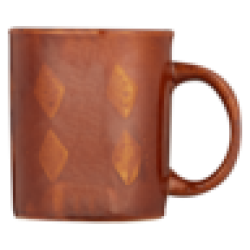 Batik Brown Coffee Mug