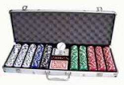 Poker Set With 500 Chips