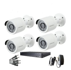 Samsung Full HD 8 Channel 4 Camera CCTV Kit