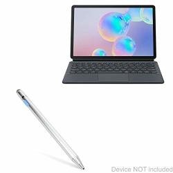 Samsung Galaxy Tab S6 Stylus Pen Boxwave Accupoint Active Stylus Electronic Stylus With Ultra Fine Tip For Samsung Galaxy Tab S6 - Metallic Silver