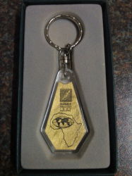 Rugby 1995 World Cup Memorabilia Key Ring Africa