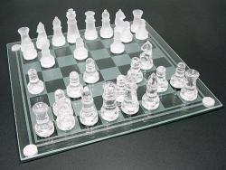 Rajesh Glass Chess Game
