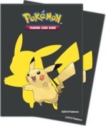 Pokemon Pikachu Black Card Sleeves 65CT