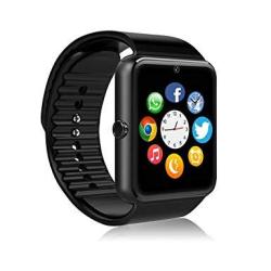 MSRMUS Smart Watch Compatible For Iphone 5S 6 6S 7 7S And Android 4.3 Above Anti Lost And Pedometer Fitness Tracker Partial Functions Black