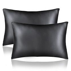 Sutuo Home Silk Pillowcase 2 Pack 100& Mulberry Silk Pillow Cases For ...