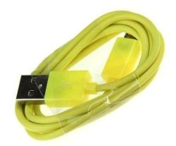 Yellow USB Cable Lead Line Charger Power Supply For Logitech Ultimate Ears Logitech Ue BOOM BOOM2 MINIBOOM ROLL W18 W100 W300