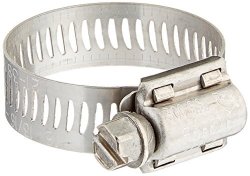 Breeze 63016H Marine Grade Power-seal Stainless Steel Hose Clamp Worm-drive Sae Size 16 13 16 To 1-1 2 Diameter Range 1 2 Band Width Pack Of 10