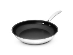 Silver Series Stainless Steel Non-stick Frying Pan 24CM