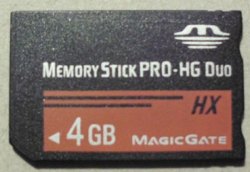 Pro Duo Memory Cards 4gb Min.order 5 Units