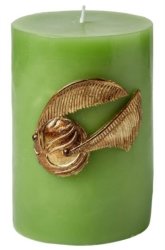 Harry Potter Golden Snitch Sculpted Insignia Candle - Insight Editions Other Printed Item