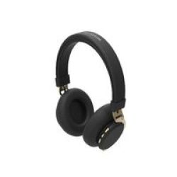 Ultralink Ultra-link Gravity Bluetooth Headphones Black And Gold