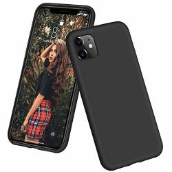 Dtto Iphone 11 Case Romance Series Full Covered Shockproof Silicone Cover Enhanced Camera And Screen Protection With Honeycomb Grid Pattern Cushion For Apple Iphone 11 6.1" 2019 Black