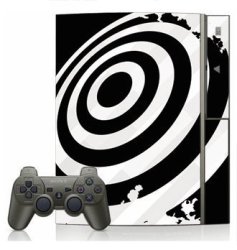 Bullseye Target Skin For Sony Playstation 3 Console