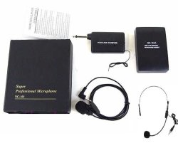 Audio Wireless Single Channel Vhf Microphone System - With Lapel Mic