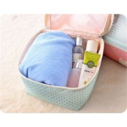Travel Portable Large Makeup Comestic Case Toiletry Wash Storage Bag Underwear Box