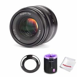 Brightin Star 55MM F1.8 Full Frame Manual Fixed Lens For Canon Rf Mount Cameras Eos-r Eos-rp F1.8 Larger Aperture Multi-layer Coating Metal Body w