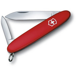 Victorinox Swiss Army 84mm Matte Red Ecoline Double Blade Pocket Knife