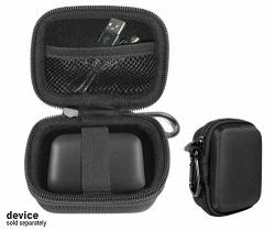 Casesack Earbuds Case For Jabra Elite Sport True Wireless Waterproof Fitness & Running Earbuds Mesh Accessory Pocket Easy To Go Carabiner