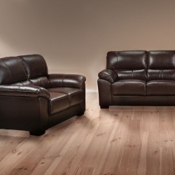 Sancho 3 Piece Leather Lounge Suite