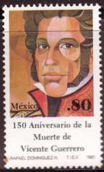 Mexico 1981 Vincente Giuerrero Complete Set Sg 1581 Unmounted Mint Complete Set
