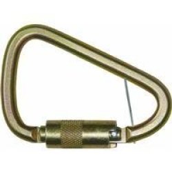 Safety Works 10096466 Steel Carabiner With 1-INCH Gate Opening