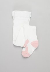PoP Candy Bunny Tights - White