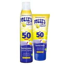 Fozzi's - Kid's Sunscreen Lotion Spray SPF50 200ML With Sunscreen 150ML