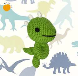 Dino Brontosaurus - Soft Toy For Baby Play Gym