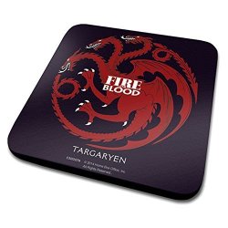 Game Of Thrones Targaryen Official Drinks Coaster Protective Melamine Cover