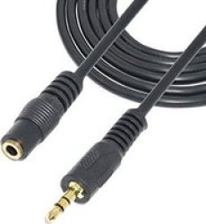 3.5MM Stereo Jack Male To Female Extension Cable - 1.5M